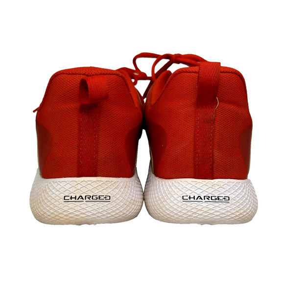 Under Armour Charged Engage 2 Mens 11 Radio Red Tempered Steel Cross Trainers - Picture 3 of 7